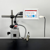 Écran TIJ de 5 pouces Imprimante à jet d'encre thermique à code de lot en ligne Imprimante à jet d'encre continue Imprimante TIJ Machine de codage à jet d'encre de date