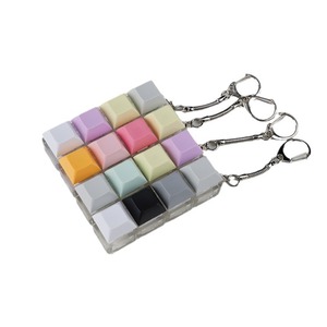 Giảm căng thẳng trong suốt Keycap Keychain chiếu sáng cơ khí <span class=keywords><strong>Key</strong></span> Fidget giải nén đồ chơi - Product Image 6