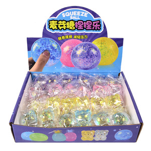 CHENXI New Design <b>Cute</b> Gummy <b>Bear</b> Stress Relief Squeeze Toy 3.5x3.4x4.7cm 39g Fidget Baby Sensory Toy for Ages 8+ - Product Image 6