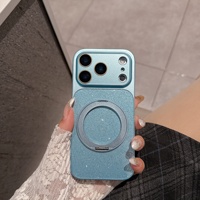 Étui de protection moderne pour iPhone 17 Pro avec support magnétique rotatif à 360° pour usage quotidien