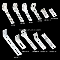 Rail de rideau à plis en S moderne, rail de rideau en aluminium sur mesure, rail de rideau à plis en S, accessoires robustes pour la maison