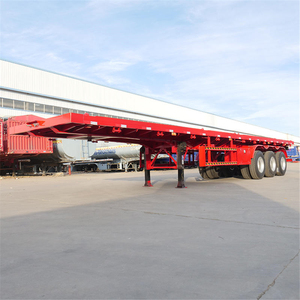 <span class=keywords><strong>Semi</strong></span>-remorque à plateau plat de <span class=keywords><strong>13</strong></span> mètres avec système de verrouillage par torsion pour la livraison logistique - Product Image 5