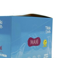 Nouveau matériel prix d'usine personnalisé blanc carton papier cadeau emballage emballage PDQ affichage boîte de papier avec emballage alimentaire