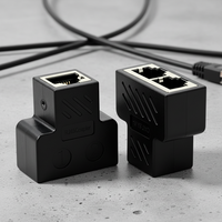Connecteur RJ45 femelle Ethernet 1 à 2, prise Ethernet, adaptateur réseau LAN