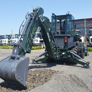 Trung Quốc 4x4 retroexcacavadora nhỏ thủy lực DIESEL towable backhoes Nhỏ Gọn Mini khớp nối <span class=keywords><strong>backhoe</strong></span> <span class=keywords><strong>loader</strong></span> để bán - Product Image 3