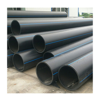 Tuyau d'eau en PEHD pour grands sites miniers DN180 DN225 DN250 PE100 PN12.5 – Conduite de production d'eau souterraine pour l'exploitation minière