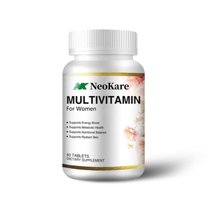 OEM <span class=keywords><strong>Multivitamin</strong></span>-Tabletten für Frauen Natürliche Energie Gesundheitsunterstützung Vollständige Tägliche Ernährung 60 Tabletten für Erwachsene Frauen - Product Image 1
