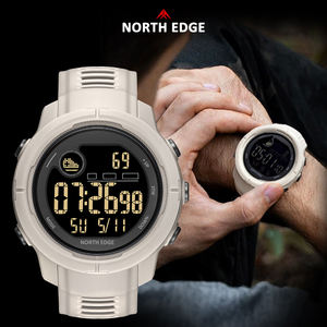 Reloj digital NORTH EDGE MARS 5 para hombre, reloj deportivo LED para exteriores, resistente al agua 50M, monitor de frecuencia cardíaca, oxígeno en sangre, reloj inteligente para hombres y mujeres - Product Image 4