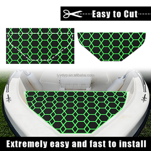 KT GuoMei - Tapete Hexagonal de Espuma <span class=keywords><strong>EVA</strong></span> Impermeable <span class=keywords><strong>para</strong></span> Piso de Barco, Color Negro y Verde Diamante, Lámina de Espuma <span class=keywords><strong>para</strong></span> Piso de Barco, Piso de <span class=keywords><strong>Goma</strong></span> <span class=keywords><strong>para</strong></span> Yate - Product Image 4