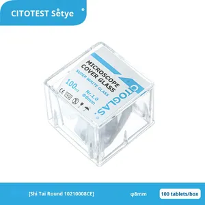 OEM Ultra-chiaro Non pulito 100mm coperchio del cerchio vetrino per microscopio da laboratorio uso 100ml capacità piastra di coltura Non garanzia - Product Image 6