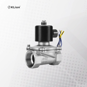 Valvola Elettrica Solenoide KLION DN25 in Acciaio Inox 304 per Olio, Acqua e Gas, Universale 220V AC 24V DC, Filettata Normalmente Chiusa/Aperta - Product Image 1