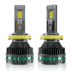 Phare LED H4 avec télécommande K18, double tube en cuivre, système d'éclairage automatique feux de croisement et feux de route pour accessoires automobiles - Product Image 5