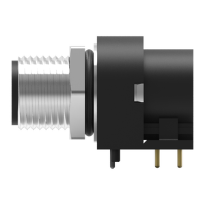 Good Quality 3 Pin M12 A-Code Front Lock Ip67 Waterproof Cable Connector 250V 4A - Product Image 5