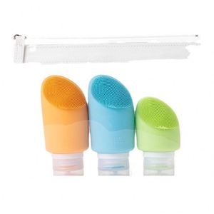Nouvelle conception 2025 – Bouteille en silicone réutilisable et portable 60 ml 90 ml – Flacons de voyage – Contenant de rangement pour shampoing - Product Image 2
