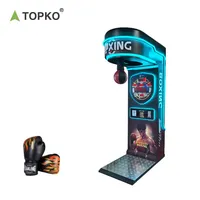 Jeu de boxe TOPKO High Score pour le plaisir et le fitness, machine à poinçonner à pièces d'arcade