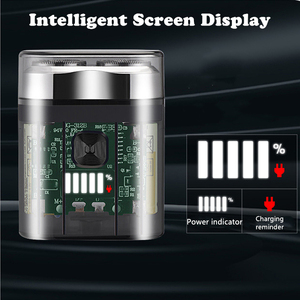 Nueva <span class=keywords><strong>Afeitadora</strong></span> Eléctrica Recargable USB, Impermeable, de Doble Cuchilla, Mini, Portátil, Transparente, Inalámbrica, <span class=keywords><strong>para</strong></span> Viajes y Uso Doméstico - Product Image 3