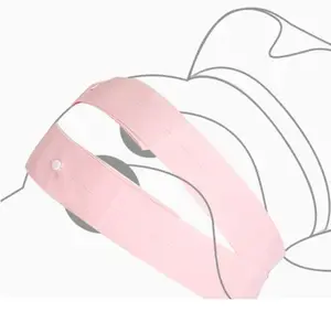 6*130cm pembe ayarlanabilir lateks ücretsiz Fetal kalp İzleme kemer Fetal kalp izleme sapanlar Band hamile kadınlar için bakım