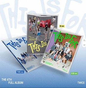 TWICE 4ème album complet THIS IS FOR, CD officiel Kpop, album photo, best-seller, merchandising du groupe féminin JYP avec photocard. - Product Image 5