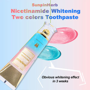 Pasta Dental Blanqueadora con Niacinamida, Gel Eliminador de Manchas para Fumadores de Café, Aliento Fresco, Seguro para el Esmalte, Cuidado Bucal con Sabor a Menta, 100g - Product Image 3