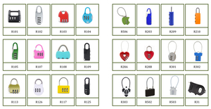 3 chữ số Dây Kết Hợp phim hoạt hình ổ khóa Dễ Thương T Áo sơ mi hình ổ khóa - Product Image 6