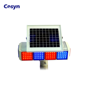 Luz <span class=keywords><strong>de</strong></span> Señalización <span class=keywords><strong>de</strong></span> Tráfico LED Intermitente <span class=keywords><strong>de</strong></span> Doble Cara Roja y Azul <span class=keywords><strong>de</strong></span> Fábrica Cosyn, Luz Estroboscópica <span class=keywords><strong>de</strong></span> Advertencia Solar - Product Image 5
