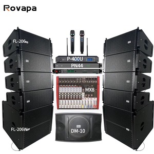 Haut-parleur Line Array OEM ODM, Haut-parleur large bande, Subwoofer professionnel pour DJ et scène, Woofer, Basse, Mixeur audio passif et actif, Amplificateur - Product Image 6