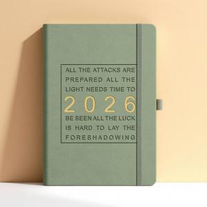 2026 Custom Logo Planner Personalized <b>A5</b> Hardcover Journal with PU <b>Notebook</b> Promotion Product - Product Image 4