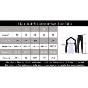 Model futbol kulübü erkek eğitim milli takım futbol eğitimi spor üniforma sonbahar ve kış uzun kollu ceket seti - Product Image 5