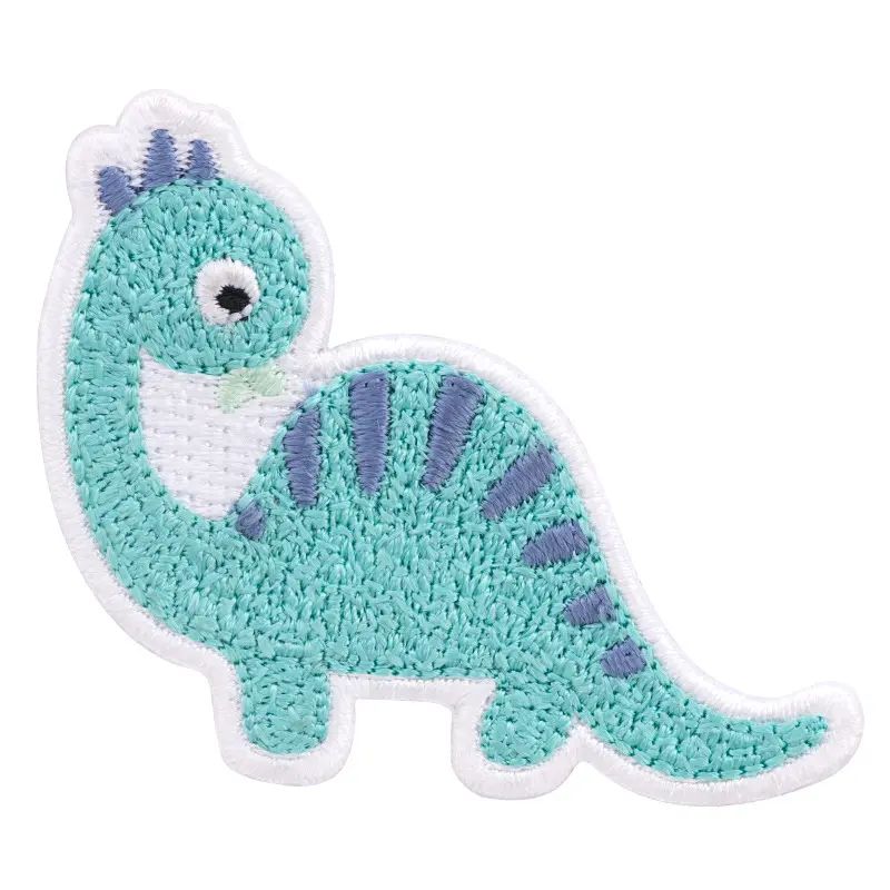Dinosaur Paradise embroideredpatch decorative patch clothes diy bag self-adhesive cloth patch
