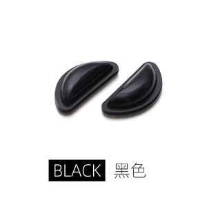 Coussinets de nez en silicone de type D, noirs, antidérapants, accessoires pour lunettes, été 2024 - Product Image 2