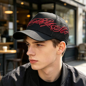 Gorras de Camionero Unisex Premium de Verano, Gorras de Béisbol con Logotipo Bordado, Malla Ajustable, Cierre a Presión de Plástico, Gorras de Golf Personalizadas - Product Image 3