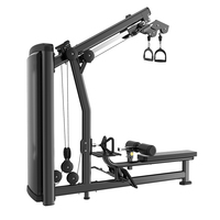 Máquina de Remo Sentado y Polea Alta BRIGHTWAY para Gimnasio Comercial, Equipo de Fitness de Acero