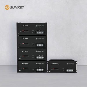 선켓 배터리 US3000 5000 랙 마운트 <span class=keywords><strong>LiFePO4</strong></span> 48V 50Ah 100Ah 200Ah 리튬 이온 배터리 5KWH 10KWH 리튬 배터리 - Product Image 2