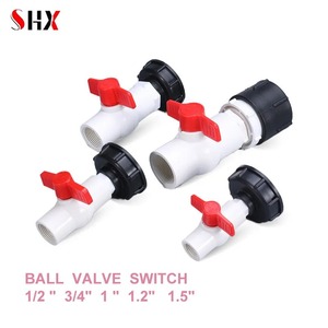 S60x6 valvola a sfera di plastica adattatore superficie liscia per serbatoio di <span class=keywords><strong>acqua</strong></span> IBC Ton <span class=keywords><strong>canna</strong></span> <span class=keywords><strong>raccordi</strong></span> per <span class=keywords><strong>raccordi</strong></span> per tubi - Product Image 5