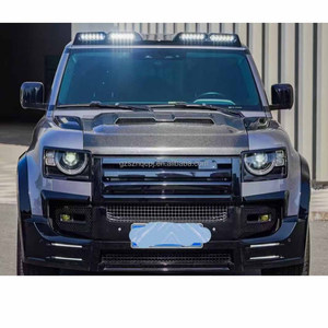 Lumière <span class=keywords><strong>de</strong></span> toit Led projecteur lampe rénovation pour Land Rover Defender 2020-2025 DRL automobile extérieur voiture accessoires carrosserie Kit - Product Image 3