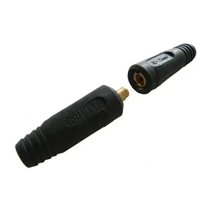CE Standard FYJ98-16 Welding Cable connector Male + Female Cable Plug Cable Socket Panel Socket