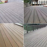 Plancher en composite WPC pour extérieur, imperméable et ignifuge, 140*25, terrasse en composite WPC pour extérieur