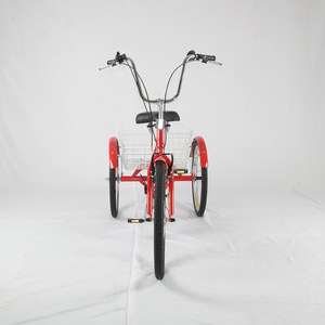 Meilleures ventes adulte tricycle arrière 2 deux roue <span class=keywords><strong>24</strong></span> <span class=keywords><strong>pouces</strong></span> gear vitesse pliage faible QUANTITÉ MINIMALE DE COMMANDE <span class=keywords><strong>vélo</strong></span> cargo - Product Image 4