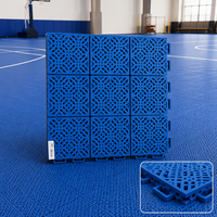 Dalles modulaires en PP durables pour sols sportifs suspendus, pour studio de danse, kit de protection des articulations avec coussin élastique