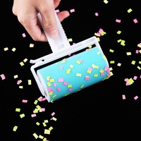 Wasch bares Klebeband Sticky Roller Lint Haarentferner Pinsel Aufkleber Roller für Kleidung und Haushalts Mülls äcke