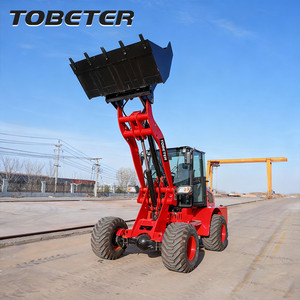 Carregadeira Mini Elétrica Telescópica Diesel TOBETER H380 4.5 Toneladas 4 Rodas Dianteiras - Product Image 4