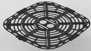 <span class=keywords><strong>Freidora</strong></span> <span class=keywords><strong>de</strong></span> <span class=keywords><strong>aire</strong></span> <span class=keywords><strong>de</strong></span> vidrio Digital inteligente cuadrada <span class=keywords><strong>de</strong></span> 5,5 <span class=keywords><strong>litros</strong></span>, antiadherente, multifunción, ahorro <span class=keywords><strong>de</strong></span> energía, cocina, eléctrica visible sin humo - Product Image 2