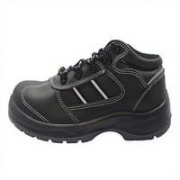 Chaussures de sécurité personnalisées en cuir véritable avec embout en acier antidérapant, semelle intermédiaire en fer anti-perforation, unisexe, EPI, pour travaux de construction, usine, hiver