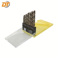 Jeu de 13 forets métriques HSS-G DIN338 entièrement affûtés, jeu de forets hélicoïdaux HSS et HSS Cobalt