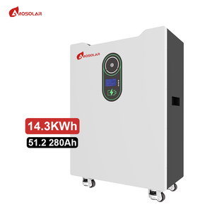 แบตเตอรี่ลิเธียมไอรอนฟอสเฟต 51.2V 200Ah 300Ah 10kwh 15kwh ชุดแบตเตอรี่ลิเธียมสำรองพลังงานแบบชาร์จได้ - Product Image 2