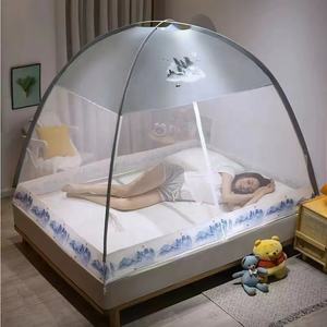 Moustiquaire pliable pour lit, tente pliable en <span class=keywords><strong>yourte</strong></span>, pour le lit, <span class=keywords><strong>prix</strong></span> d'usine, vente en gros - Product Image 2