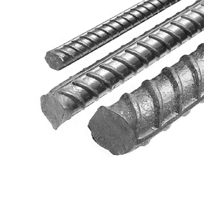 Barra de acero de alta calidad de 10mm y 12mm, barra de acero deformada hrb400 hrb500, barra de hierro para construcción