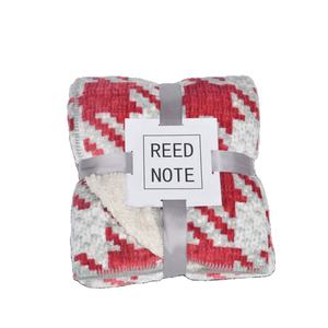 Sherpa super luxueux peluche inverse polaire <span class=keywords><strong>esquimau</strong></span> couvertures flano couverture imprimé confortable super doux peluche couverture hiver 2ply - Product Image 1