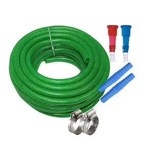 Standard Quality Plastic PVC Knitted Garden Hose Pipe for Garden Irrigation from Indian Manufacturer
