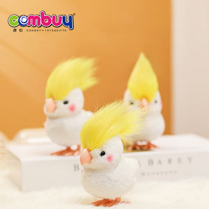 Pappagallo di peluche saltellante in plastica, simpatico giocattolo a molla per bambini - Product Image 5